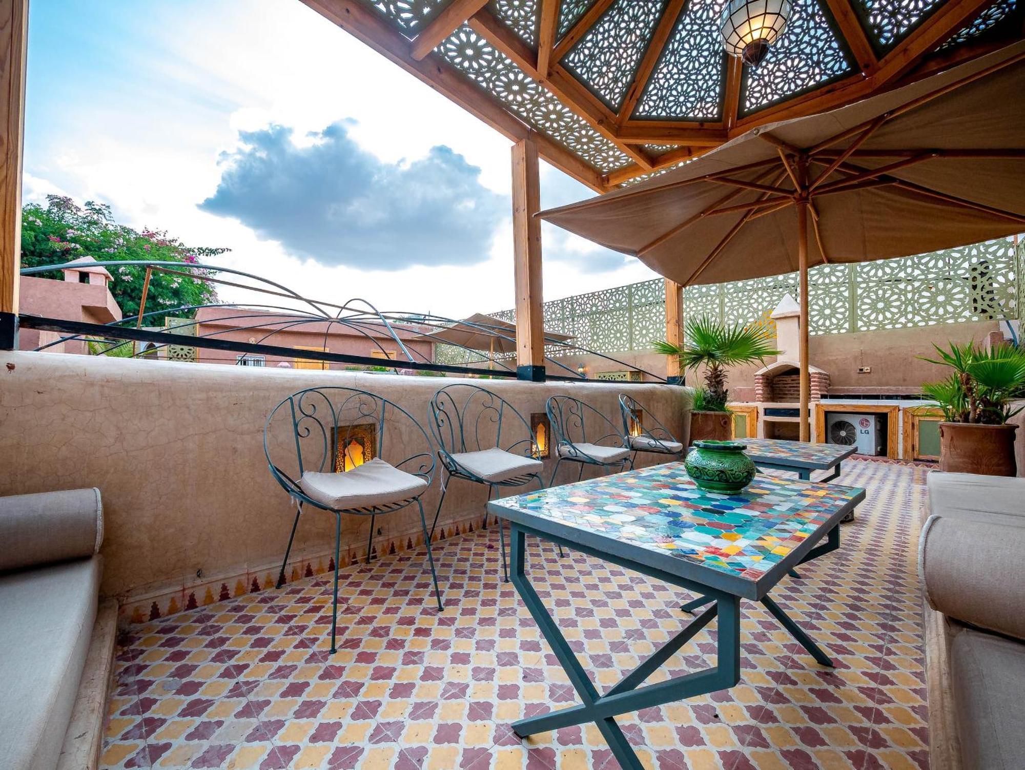 Riad La Croix Berbere Marrakesh Exterior foto